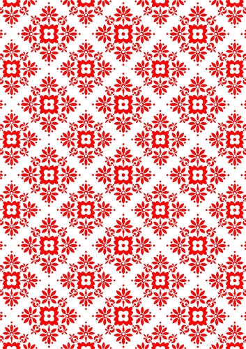 Floral damask backing paper cards / scrapbook 