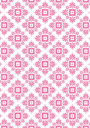 Floral damask backing paper cards / scrapbook 