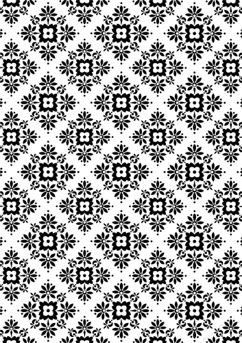 Floral damask backing paper cards / scrapbook 