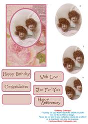 Shabby Chic Pyramage Topper