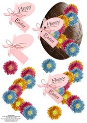 Gorgeous Floral Easter Eggs #2