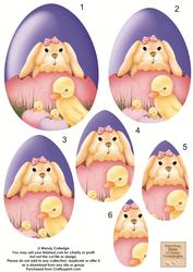 Cute Bunny & Ducks
