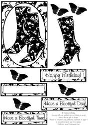 Bootiful Monotone Boots Topper