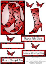 Bootiful Dark Red Boots
