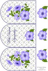 Sympathy Tri Fold Card