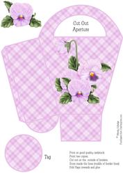 Pansy Gift Bag / Box 2