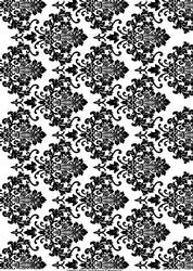 Black & White Damask Background