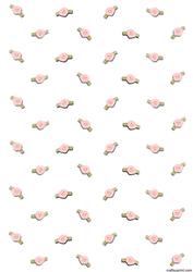 Ribbon Rose Backing Paper