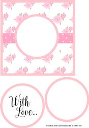 Shabby Chic Floral Topper