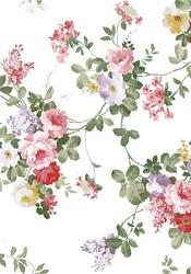 Vintage Mixed Floral Rose Backing Paper 3