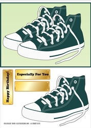 Trendy Runners - Card front / topper