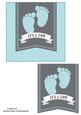 Baby Boy Square Topper