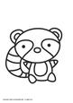 Raccoon Digi Stamp 5