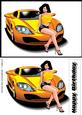 Sexy Car & Girl 5 Hot! Hot!
