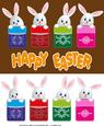 Pocket Bunny Rabbits for Easter