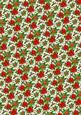 Holly & Poinsettia Paper - Toppers Cards 1