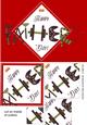 Father's Day Pyramid Topper / Card Front Red
