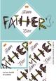 Father's Day Pyramid Topper / Card Front