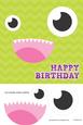 Cartoon Monster Alien Birthday Topper 2