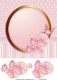Blank Floral Card Topper / Card Front