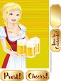 Prost! Cheers! Card Front / Topper 2