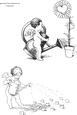 Cupid / Angel Digital Stamp / Colouring Page 1
