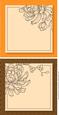 Floral Card Front / Topper Blank 3