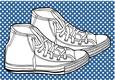 Stylish Runners / Shoes Card Front / Topper