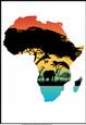 Africa Elephant Scenery Card Front / Topper