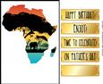 Africa Scenery Card Front / Topper