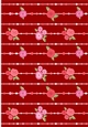 Shabby Rose backing paper vintage ruby red