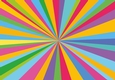 Rainbow sunburst backing paper - cards / scrapbooks