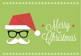 Retro Santa - card front / toper