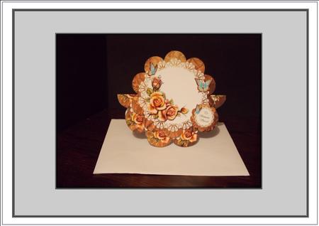 Autumn Roses Rocker