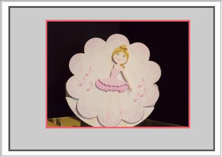 Pink Ballerina Easel Rocker