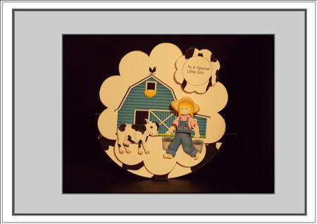 Farmyard Milk Maid Rocker