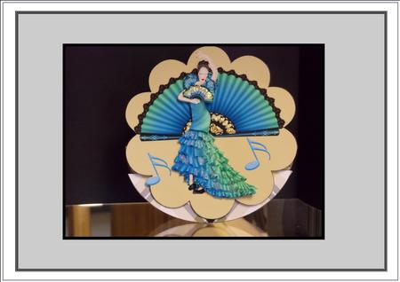 Spanish Dancer Easel Rocker