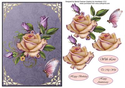 Cream Heritage Roses