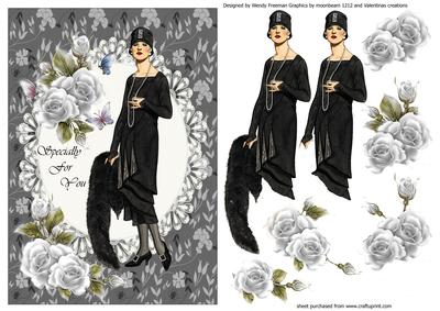 Art Deco Black and White