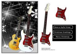 Merry Christmas Guitars