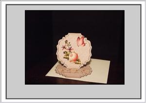 Passion Roses Easel Card