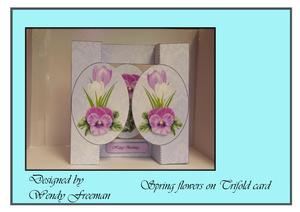 Spring Flower Trifold.
