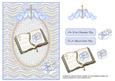 Baby Boy Lace Christening Card