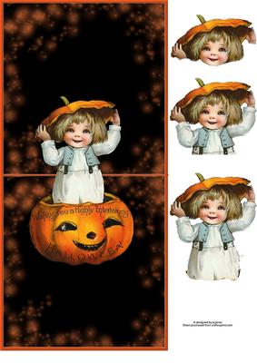 Halloween Over the Edge Card