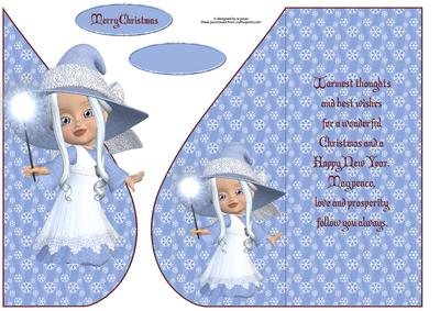 Christmas Magic with Verse Tear Drop