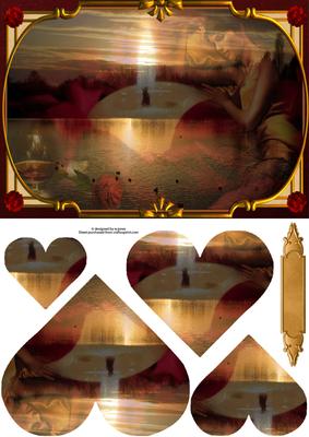 Valentine Dreamer with Heart Shaped Pyramage