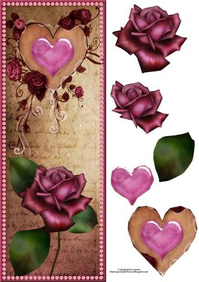 Vintage Romance Large Dl