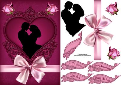 My Sweetheart with Decoupage