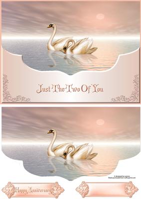 Just the Two of You Fancy Envelope Card