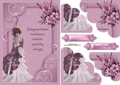 A Birthday Wish with Verse and Duo Corner Stacker
